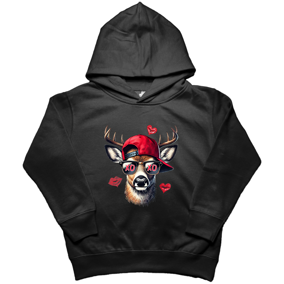 Love Struck Buck Kids Hoodie