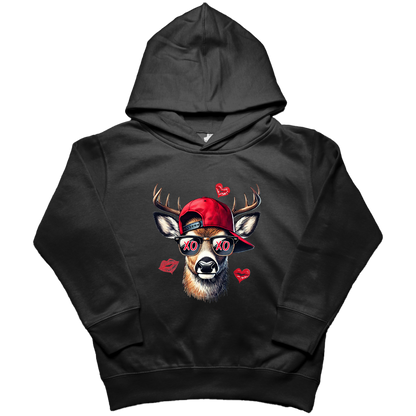 Love Struck Buck Kids Hoodie