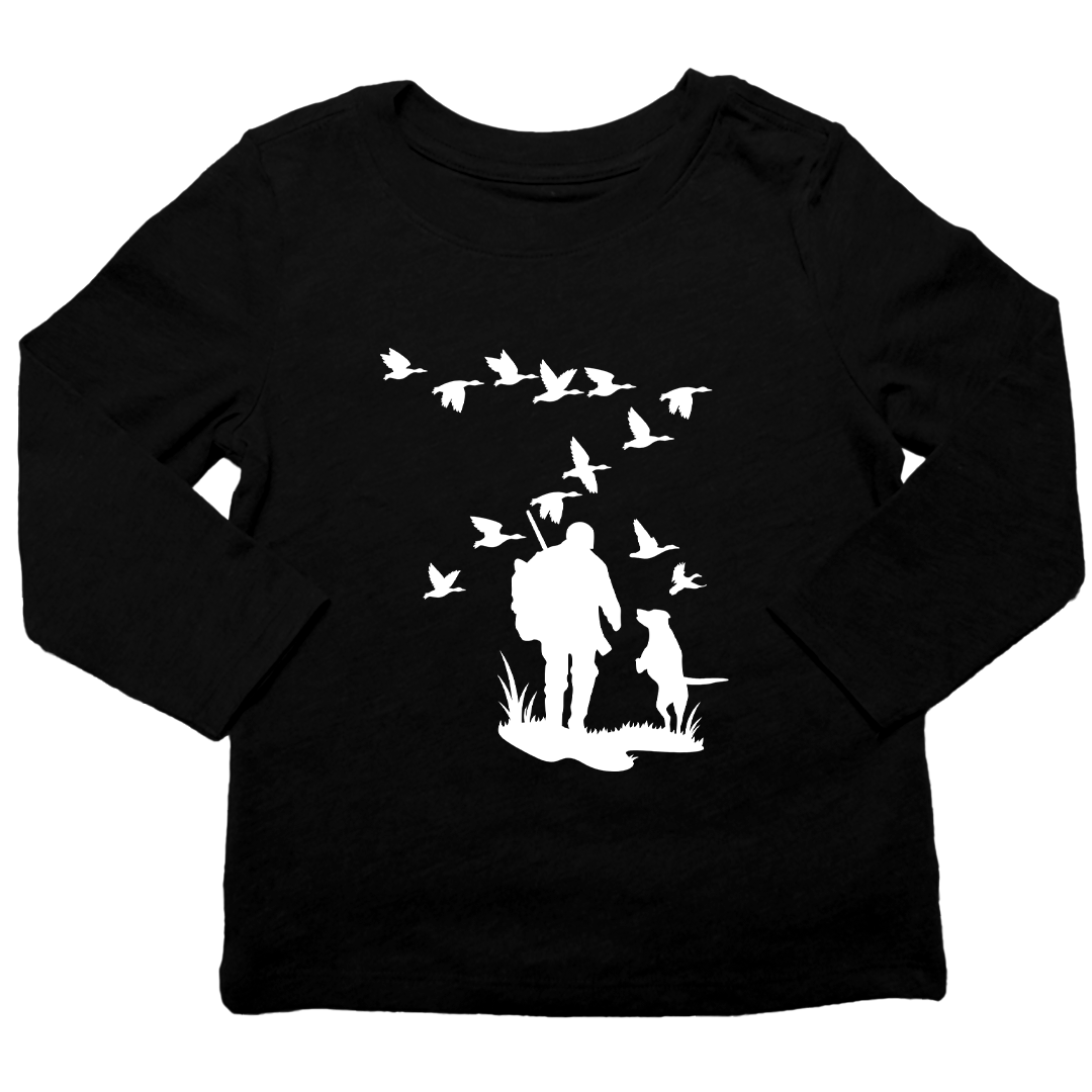 Waterfowl Magic Kids Long Sleeve Tee