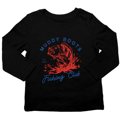 MB Fishing Club Kids Long Sleeve Tee