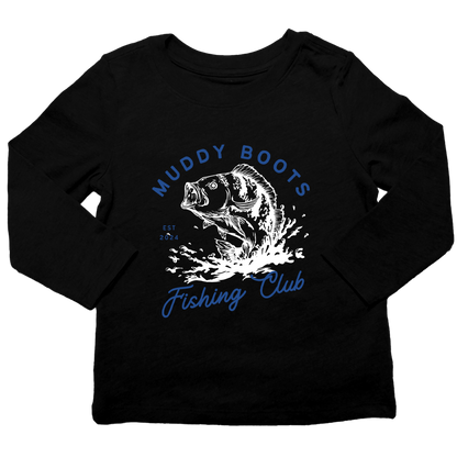 MB Fishing Club Kids Long Sleeve Tee