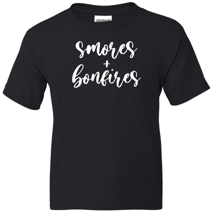S'mores And Bonfires Kids Tee
