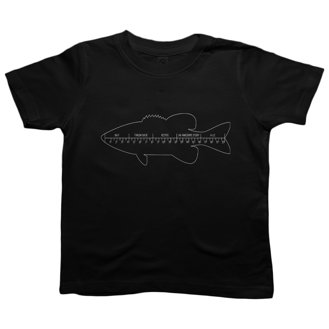 Fishing Ruler Toddler Tee