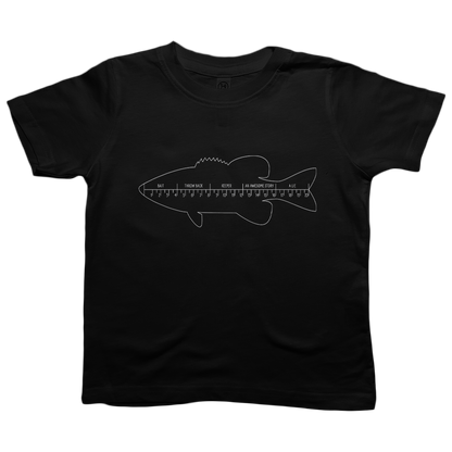 Fishing Ruler Toddler Tee