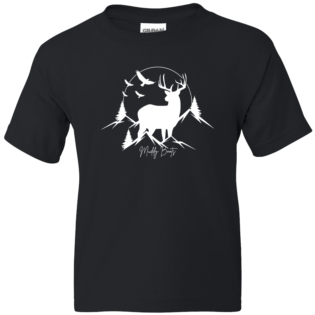 Mountain Deer Kids Tee