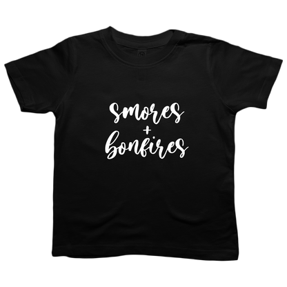 Smores And Bonfires Kids Tee