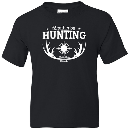 I'd Rather be Hunting Kids Tee