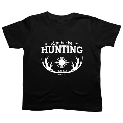 I'd Rather be Hunting Kids Tee