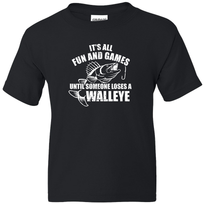 Walleye Games Kids Tee