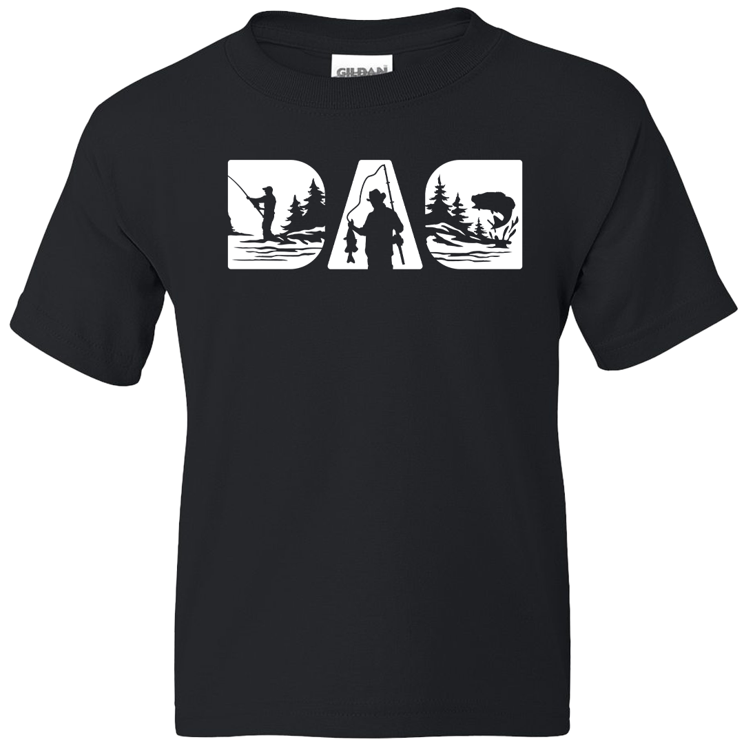 Fishing Dad Adult Tee