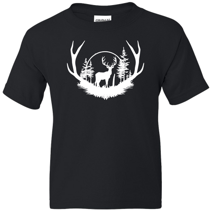Deer Head Adult Tee