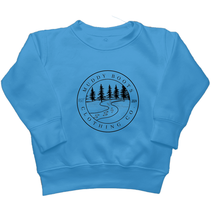 Muddy Trails Kids Crew Neck Sweatshirt