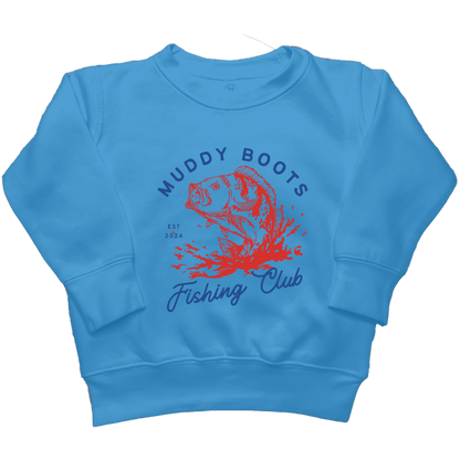 MB Fishing Club Kids Crew Neck Sweatshirt