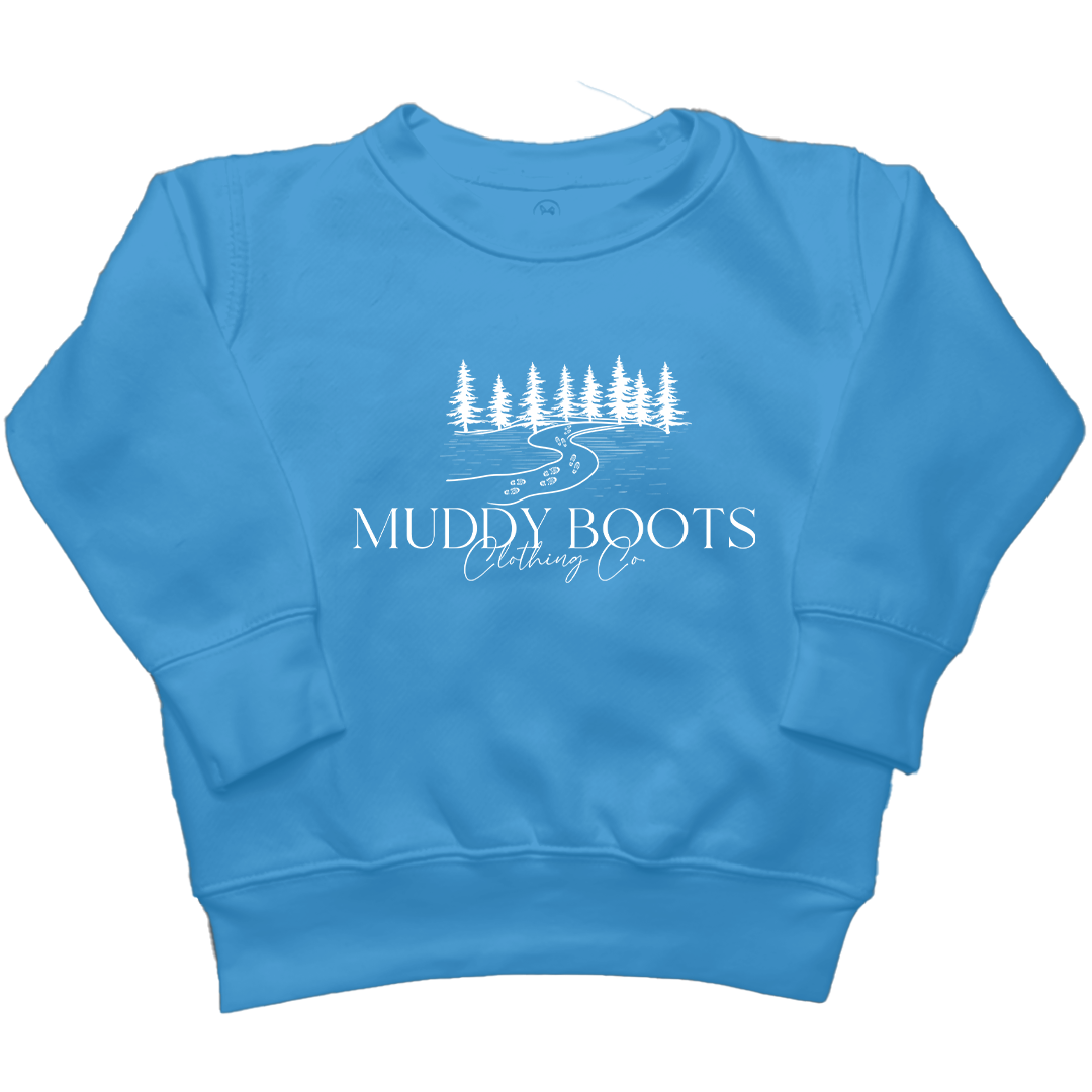 Muddy Boots Kids Crew Neck Sweatshirt