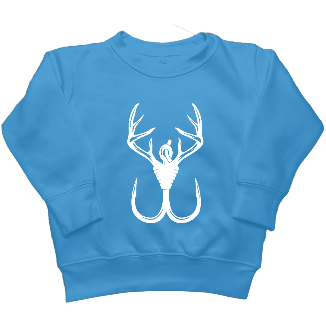 Antler Hook Kids Crew Neck Sweatshirt