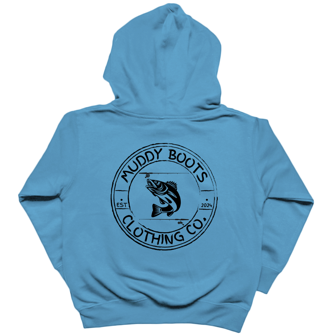 Rod Bending Kids Hoodie