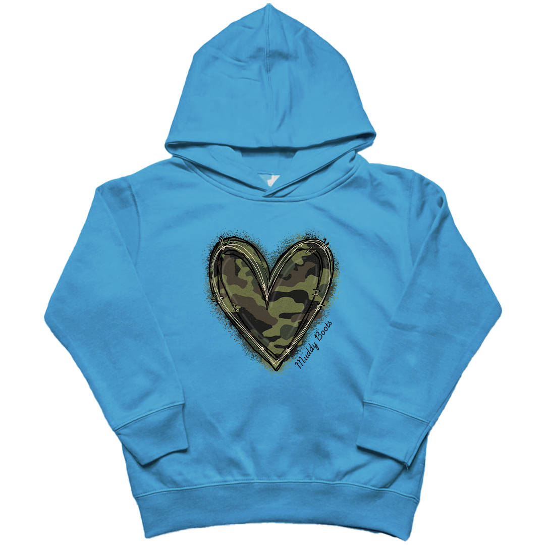 Hidden Heart Kids Hoodie