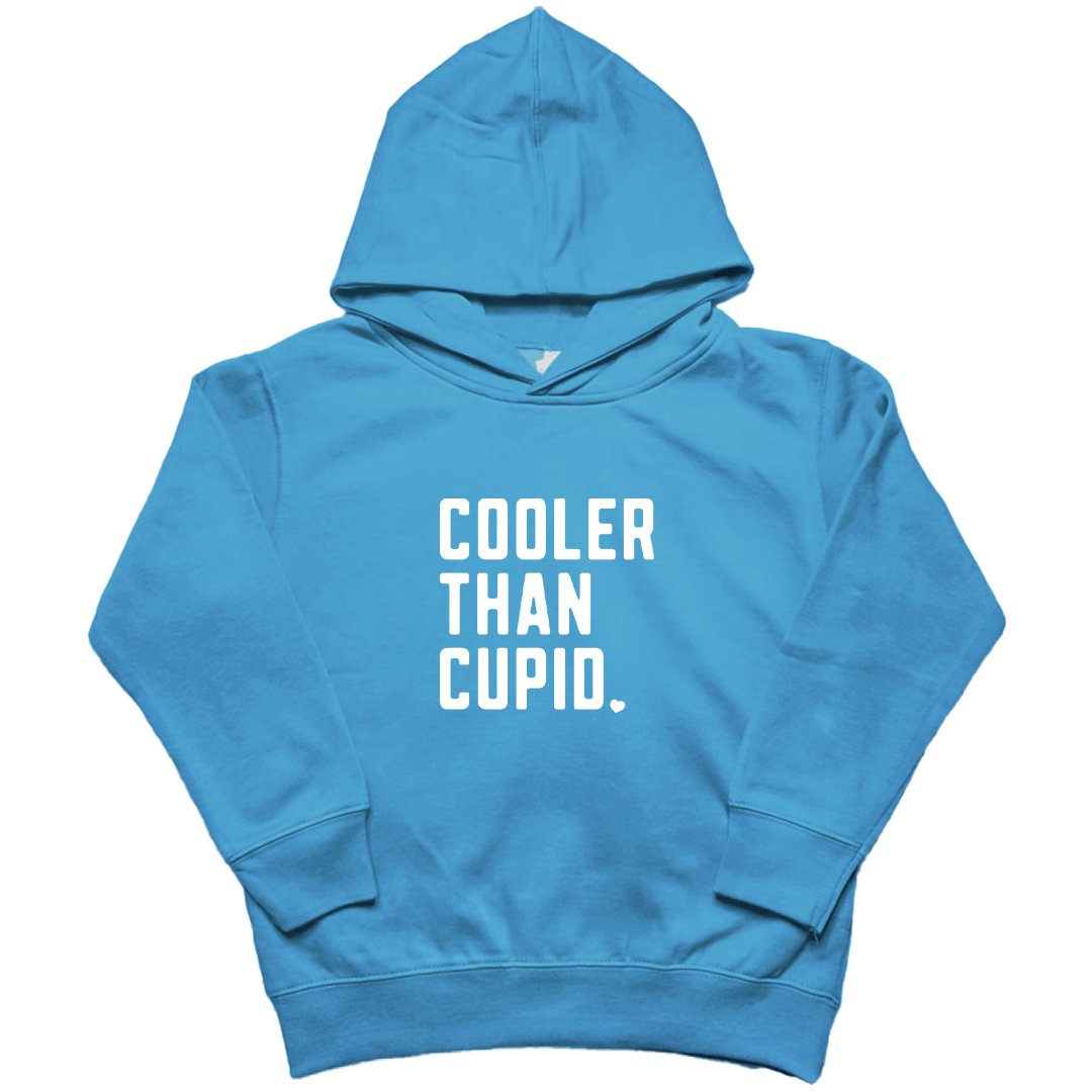 Cooler Than Cupid Kids Hoodie