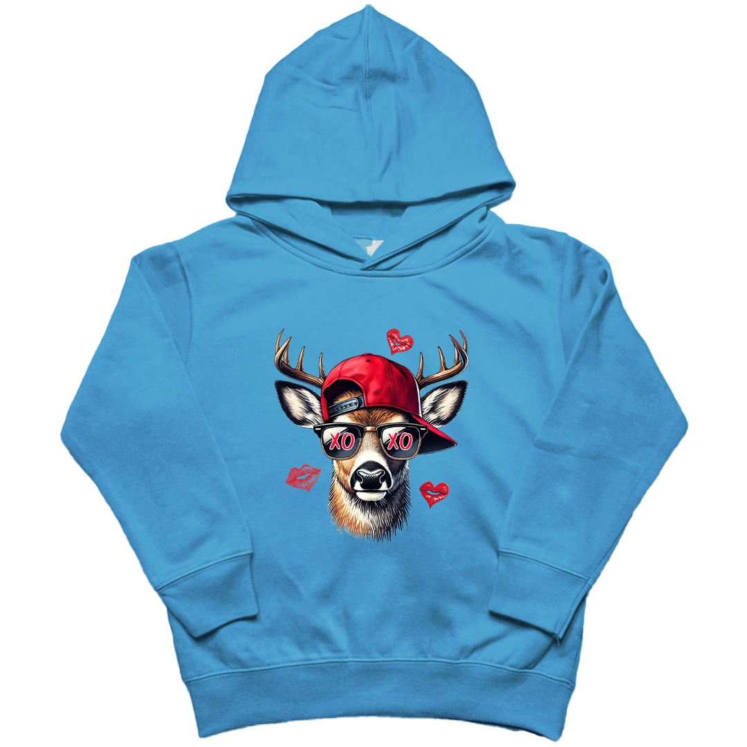 Love Struck Buck Kids Hoodie