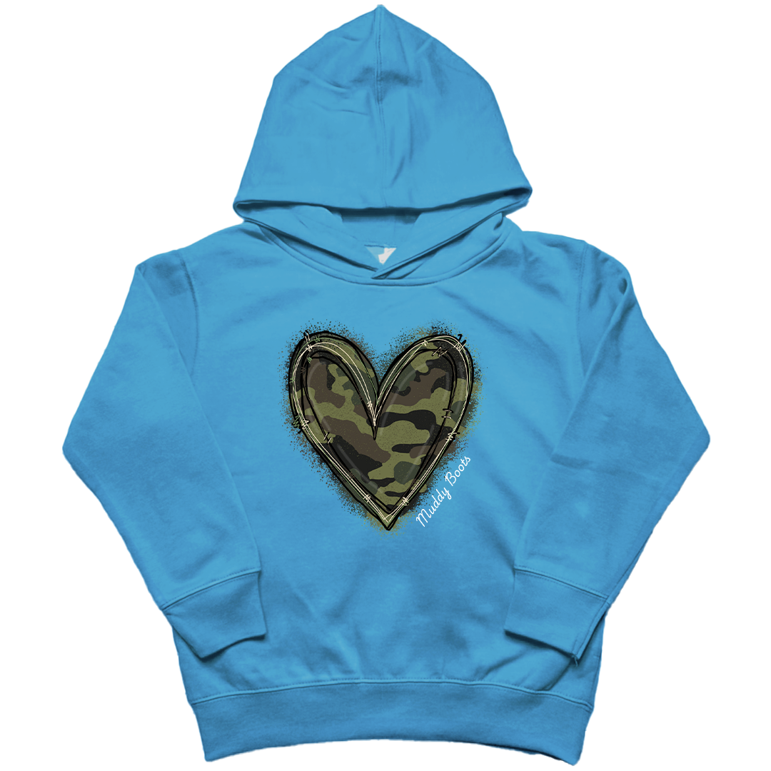 Hidden Heart Kids Hoodie