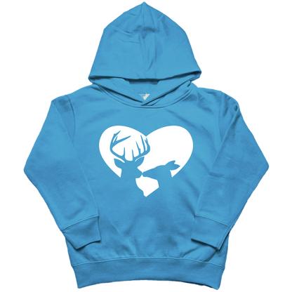 Deer Romance Kids Hoodie