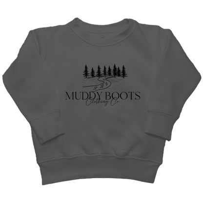 Muddy Boots Kids Crew Neck Sweatshirt