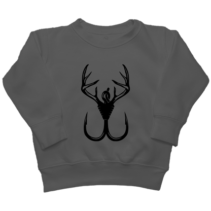 Antler Hook Kids Crew Neck Sweatshirt