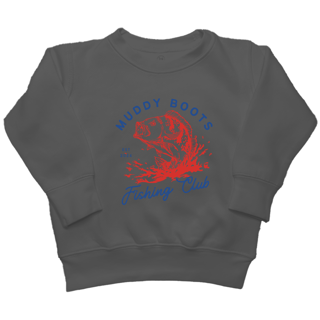 MB Fishing Club Kids Crew Neck Sweatshirt