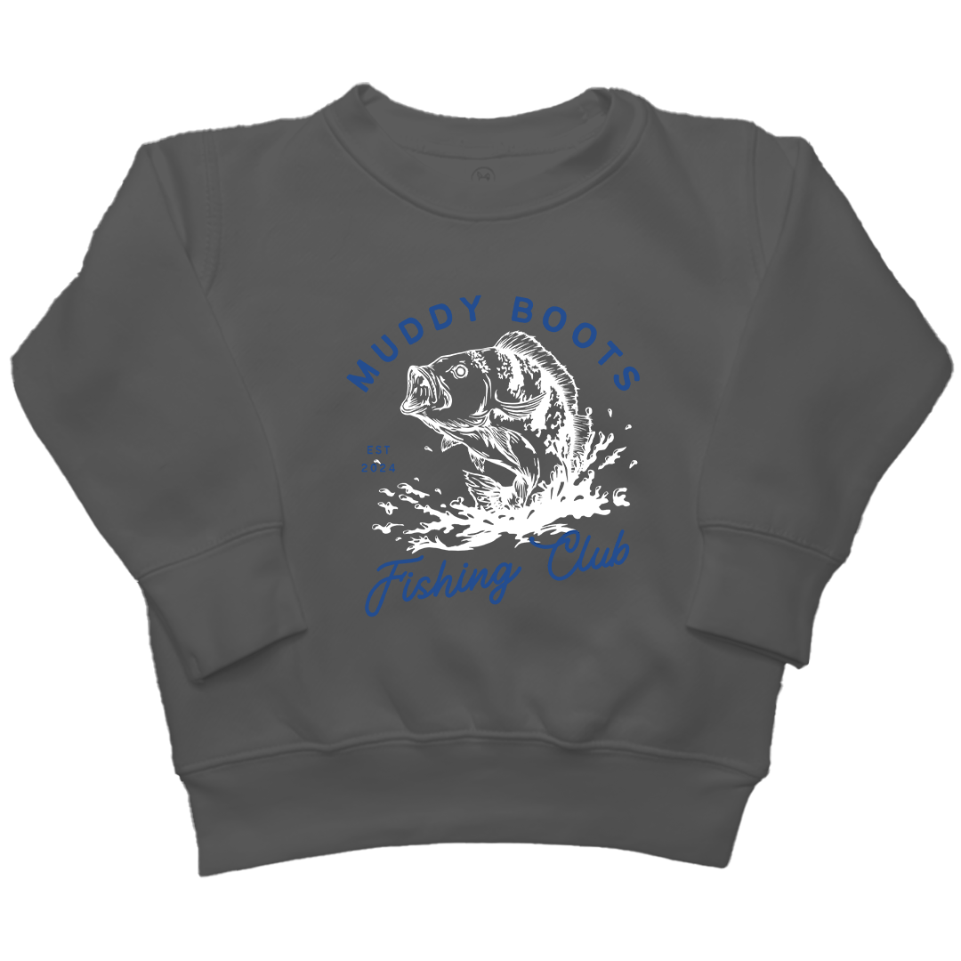 MB Fishing Club Kids Crew Neck Sweatshirt