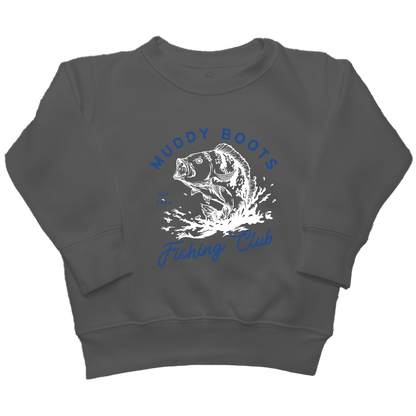 MB Fishing Club Kids Crew Neck Sweatshirt