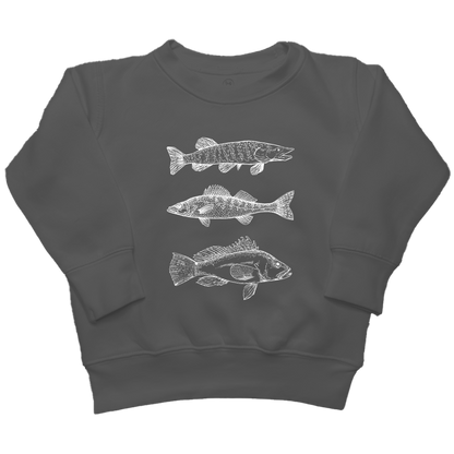 Midwest Fish Kids Crew Neck Sweatshirt