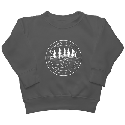 Muddy Trails Kids Crew Neck Sweatshirt