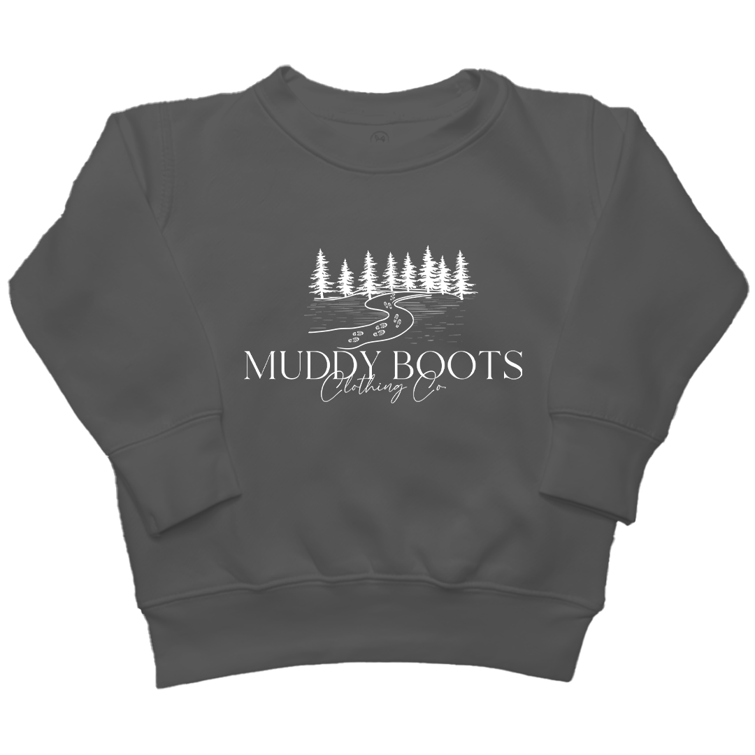 Muddy Boots Kids Crew Neck Sweatshirt