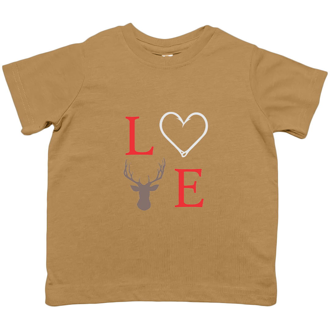 Buck Love Toddler Tee