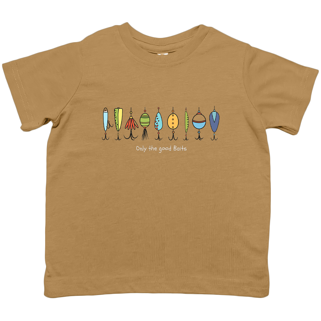 Only The Good Baits Toddler Tee