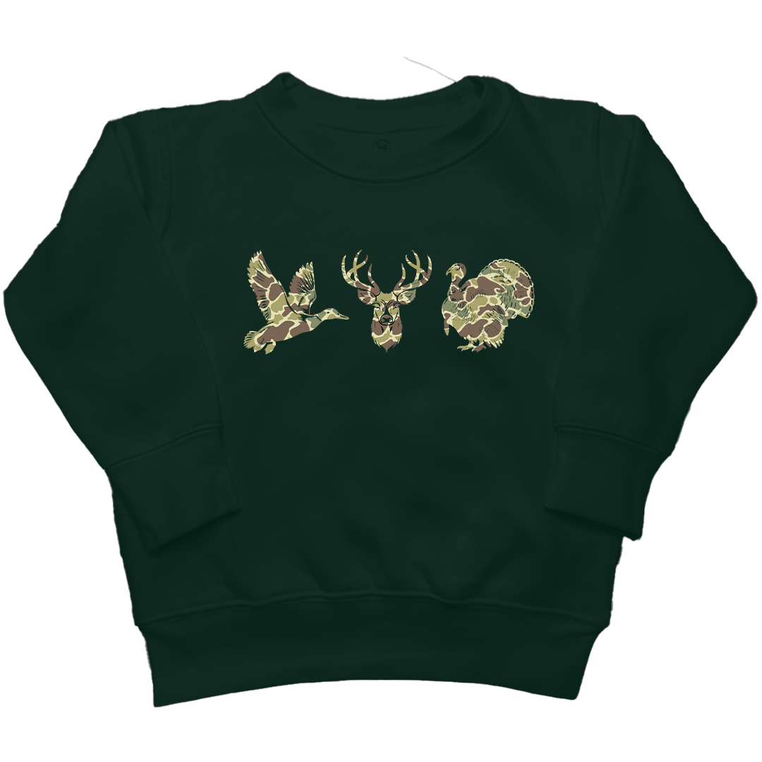 Hidden Game Kids Crew Neck Sweatshirt