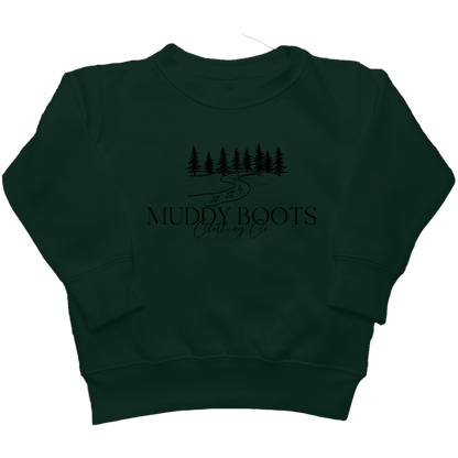 Muddy Boots Kids Crew Neck Sweatshirt