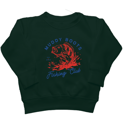 MB Fishing Club Kids Crew Neck Sweatshirt