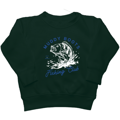 MB Fishing Club Kids Crew Neck Sweatshirt