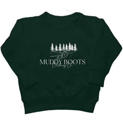 Muddy Boots Kids Crew Neck Sweatshirt