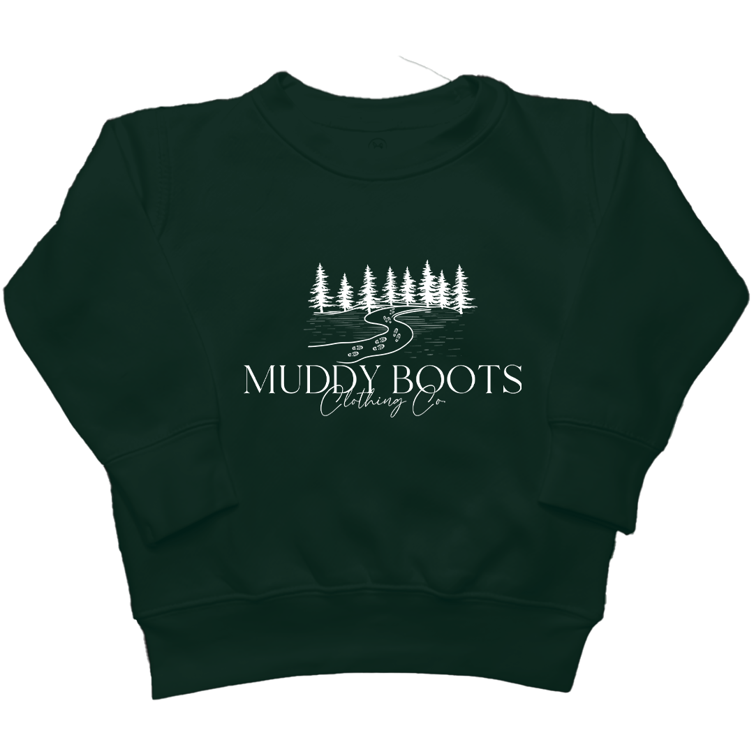 Muddy Boots Kids Crew Neck Sweatshirt