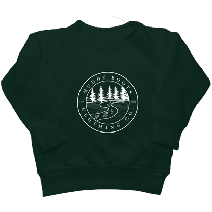 Muddy Trails Kids Crew Neck Sweatshirt