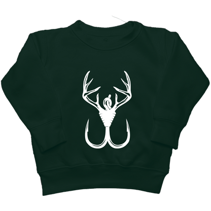 Antler Hook Kids Crew Neck Sweatshirt