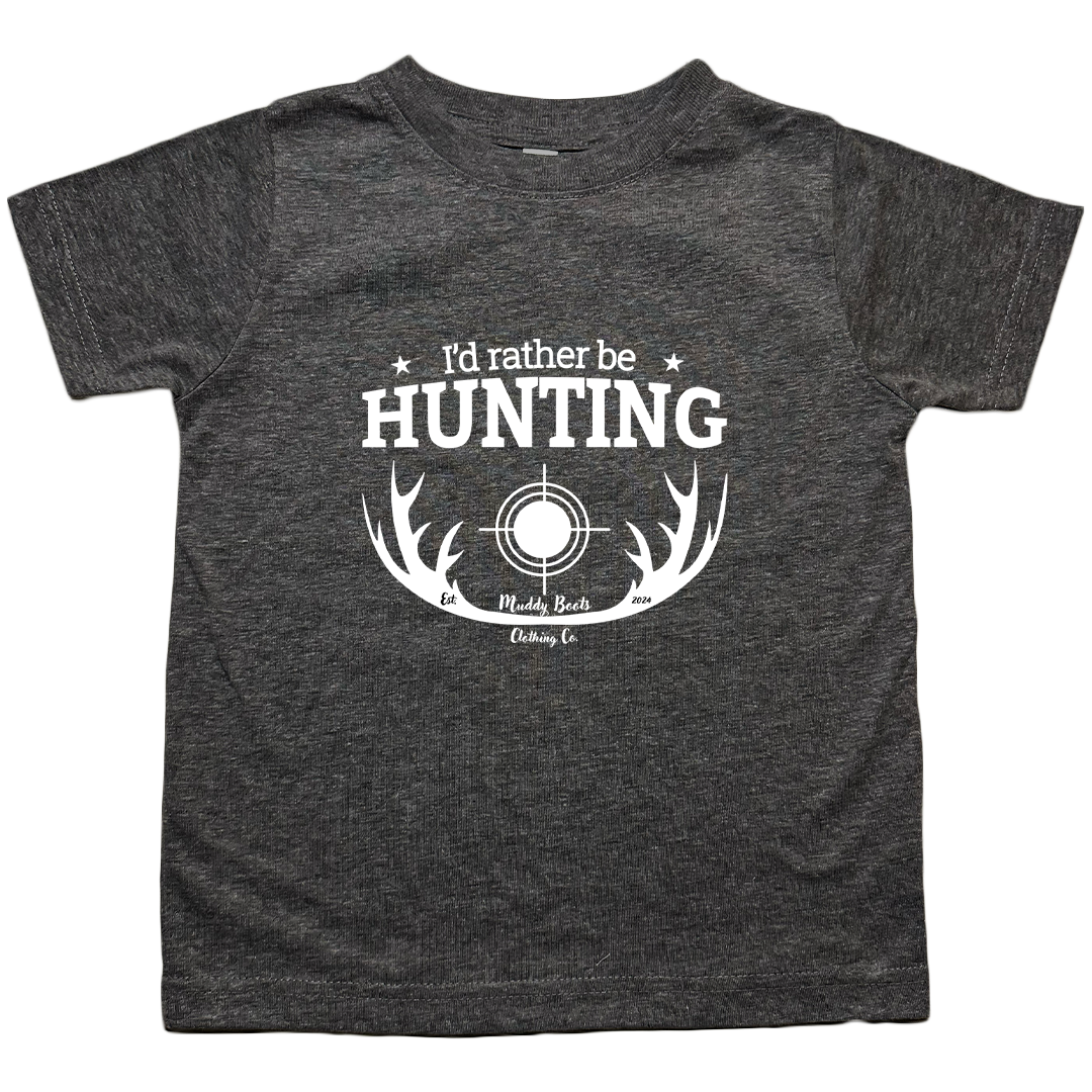 I'd Rather be Hunting Kids Tee