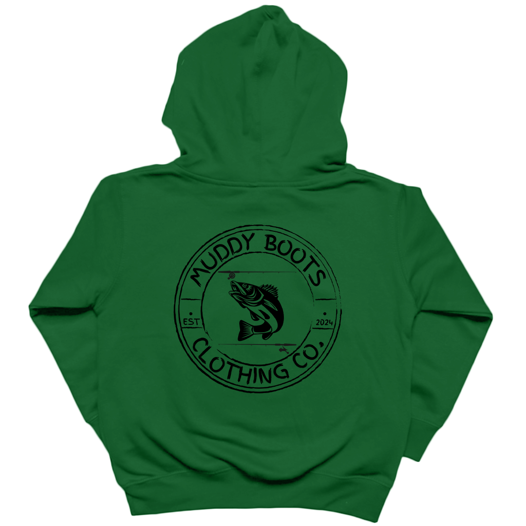 Rod Bending Kids Hoodie