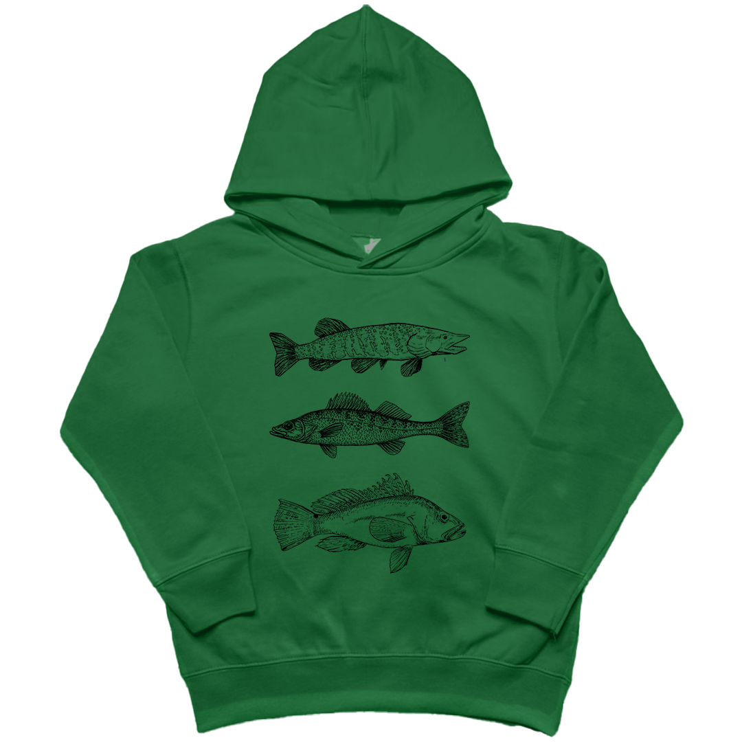 Midwest Fish Kids Hoodie