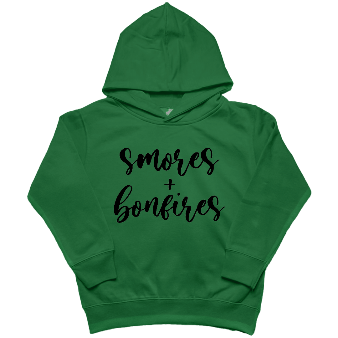 Smores and Bonfires Kids Hoodie