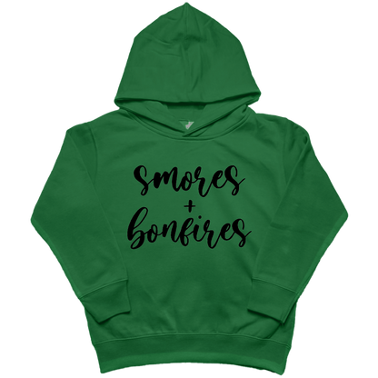 Smores and Bonfires Kids Hoodie