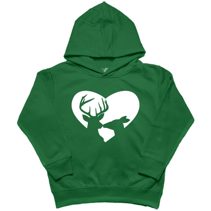 Deer Romance Kids Hoodie