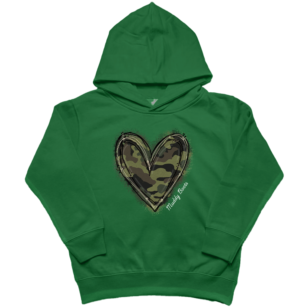 Hidden Heart Kids Hoodie